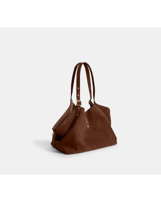 COACH Black Gramercy Tote Bag