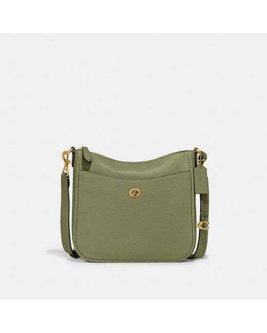COACH Chaise Crossbody in Green Lyst