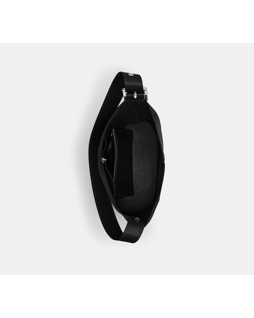COACH Black Bleecker Bucket Bag 36 for men