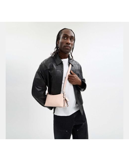 COACH Black Alter/Ego Small Slouchy Shoulder Bag