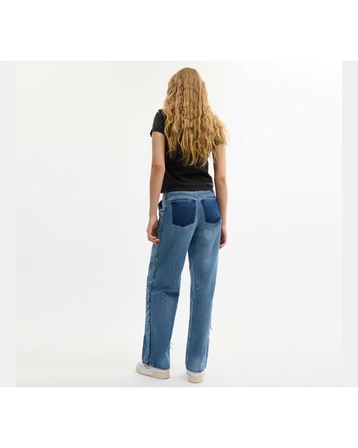 COACH Blue Repurposed Jeans