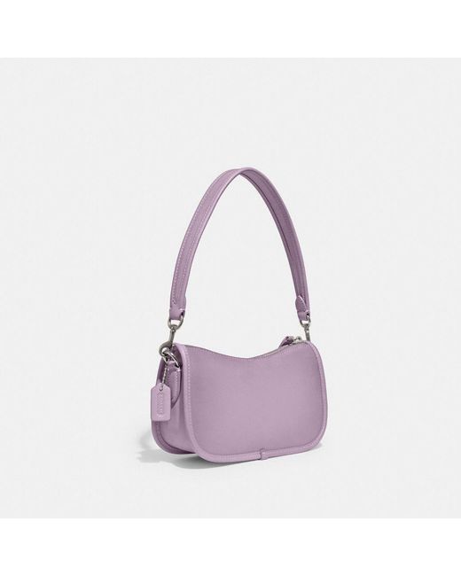 COACH Purple Swinger Bag 20