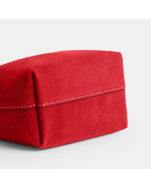 COACH Red Jade Drawstring Bag