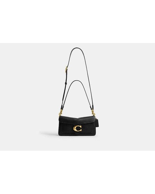 COACH Black Soft Tabby 26