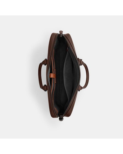 COACH Brown Metropolitan Workbag for men
