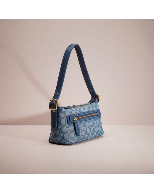 Coach Upcrafted Demi Bag In Signature Jacquard In Blue Lyst 7966