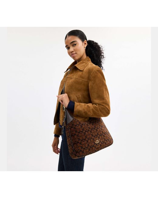 COACH Black Ella Shoulder Bag