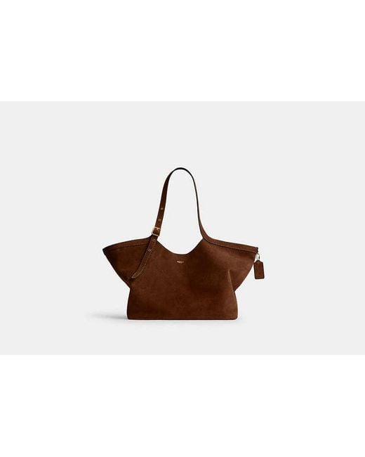 COACH Black Gramercy Tote Bag