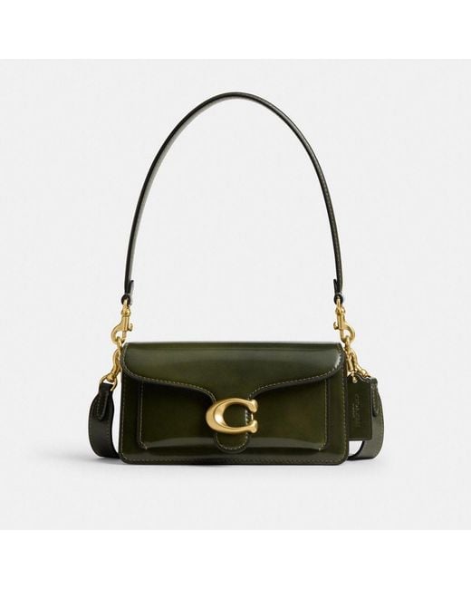 COACH Green Tabby 20 Shoulder Bag