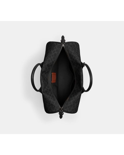 COACH Black Compass Bag 50