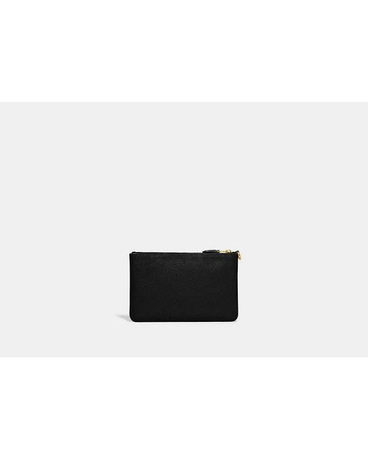 COACH Black Women's Small Wristlet