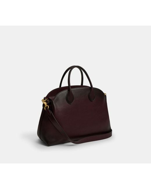 COACH Black Soft Empire Carryall Bag 40