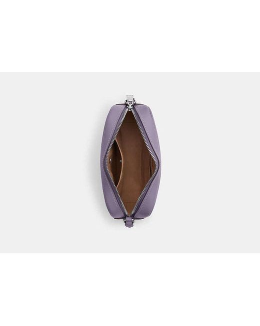 Mini sac appareil photo Jamie COACH en coloris Purple