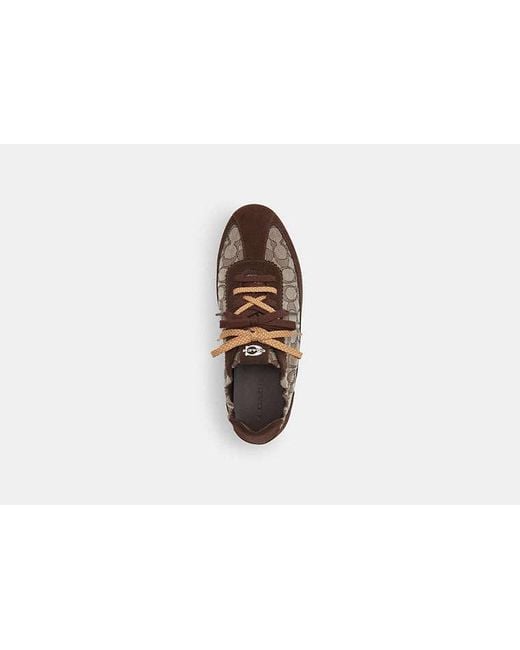 COACH Black Soft Sneaker for men