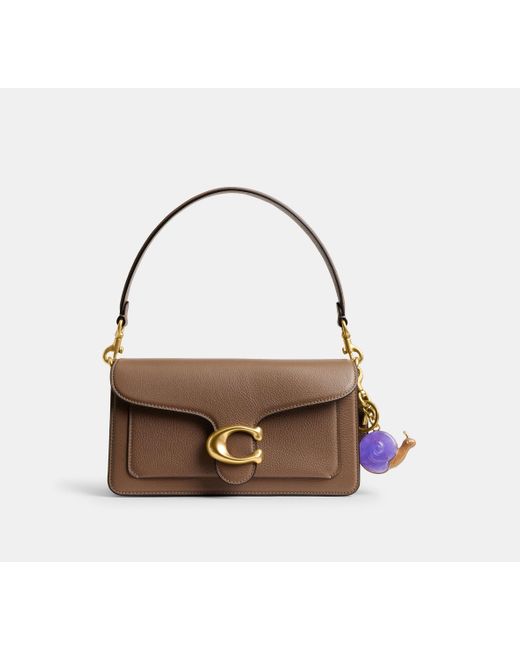 COACH Black Snail Bag Charm
