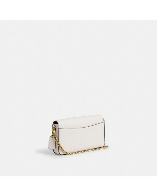 COACH Mila Crossbody Bag With Signature Canvas in Natural | Lyst