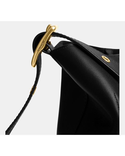 Borsa A Secchiello Bleecker di COACH in Black
