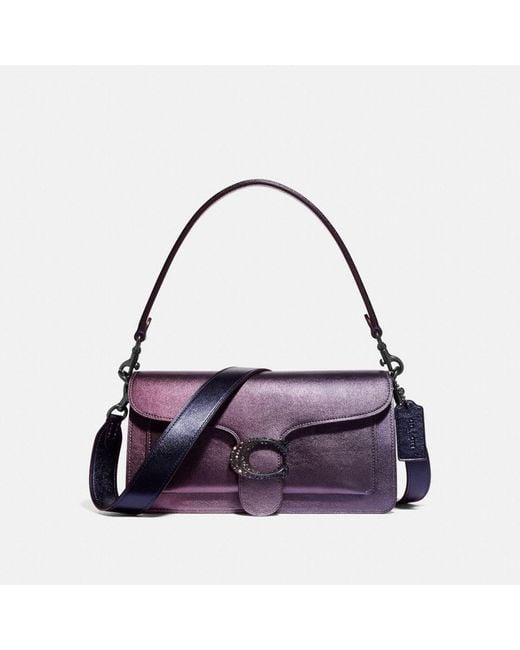 COACH Purple Tabby Shoulder Bag 26 With Ombre