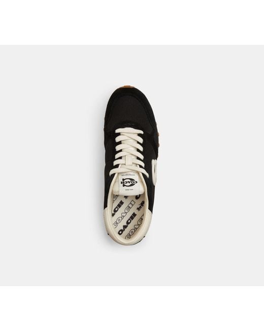 COACH Black Retro Runner