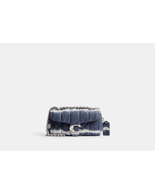 COACH Blue Tabby Shoulder Bag 20 And Tie Dye