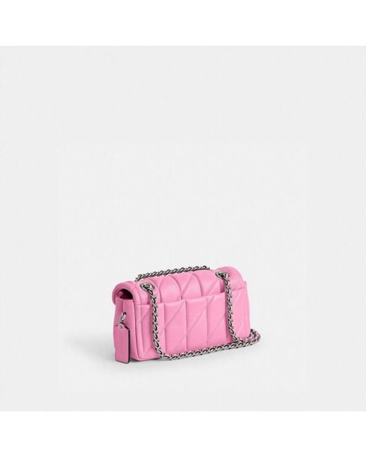 COACH Tabby Shoulder Bag 20 With Quilting in Pink Lyst