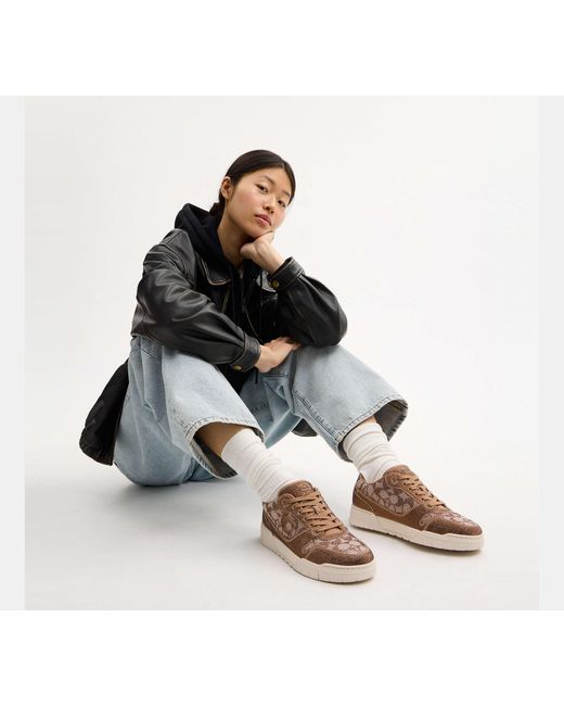 COACH Black Soho Sneaker