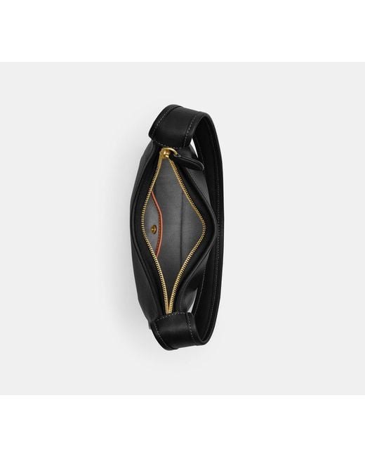 COACH Black Curve Zip Bag