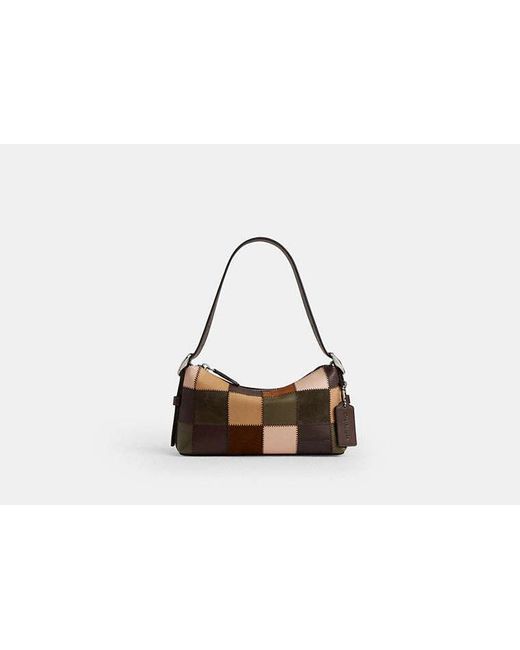 COACH Black Alter/Ego Small Slouchy Shoulder Bag