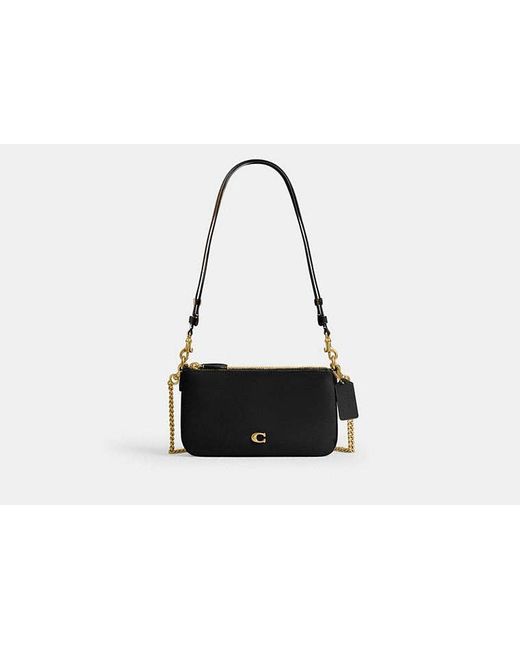 Borsa A Tracolla Audrey di COACH in Black