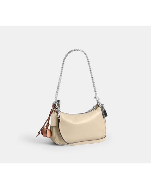 COACH Black Teri Mini Crossbody Bag With Charms