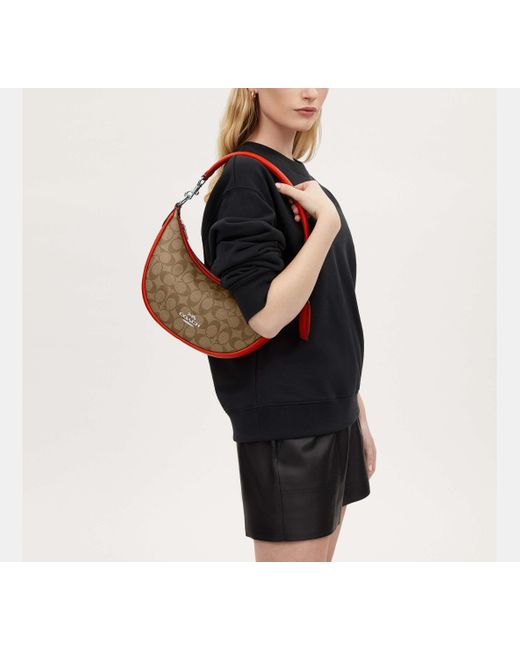 COACH Black Aria Shoulder Bag