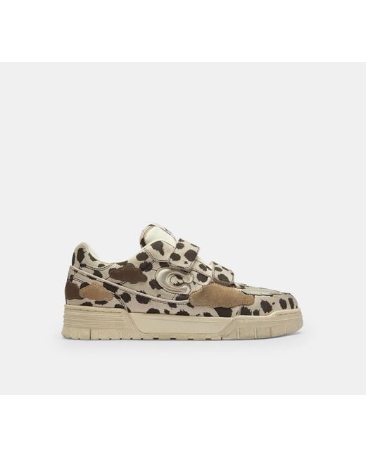 COACH Black Double Strap Soho Sneaker With Clouds