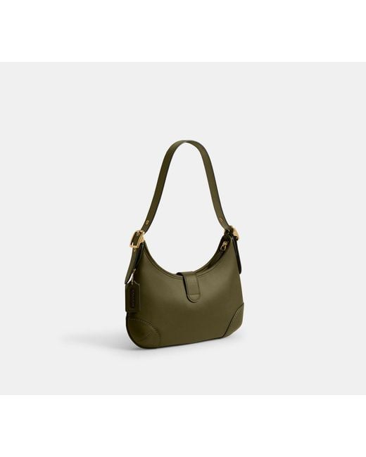 COACH Black Hamptons Hobo Bag