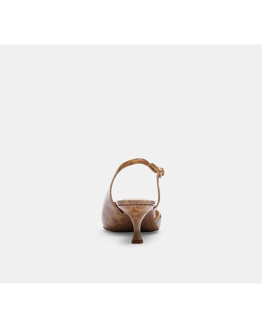 COACH Black Roxanne Pump