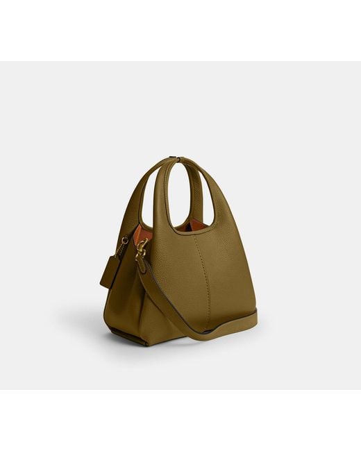 COACH Black Lana Shoulder Bag 23