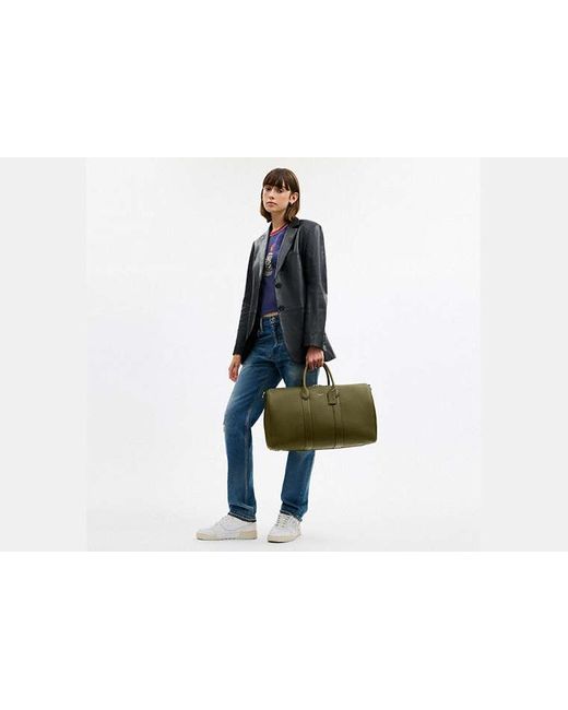 Sac Compass 45 COACH en coloris Green