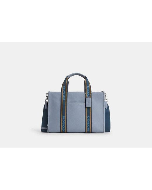 COACH Blue Smith Tote | Leather