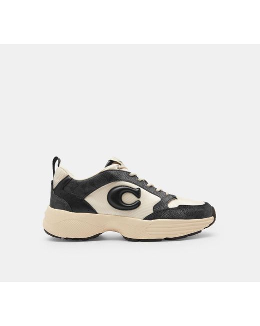 COACH Black Strider Sneaker