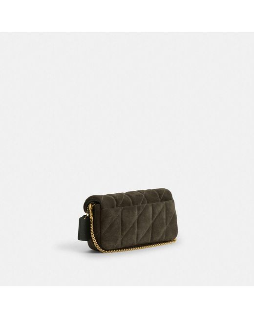 COACH Green Tabby Chain Crossbody Bag 19 With Quilting
