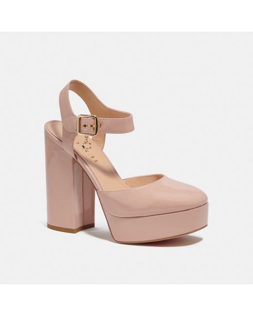 COACH Isabella Pump in Pink Lyst