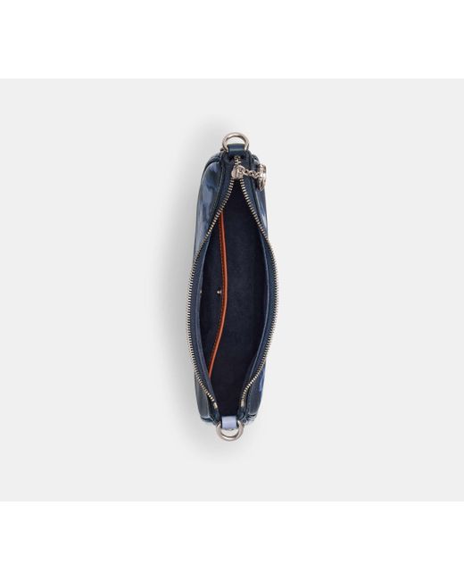 COACH Black Mira Shoulder Bag With Tie Dye Print | Leather