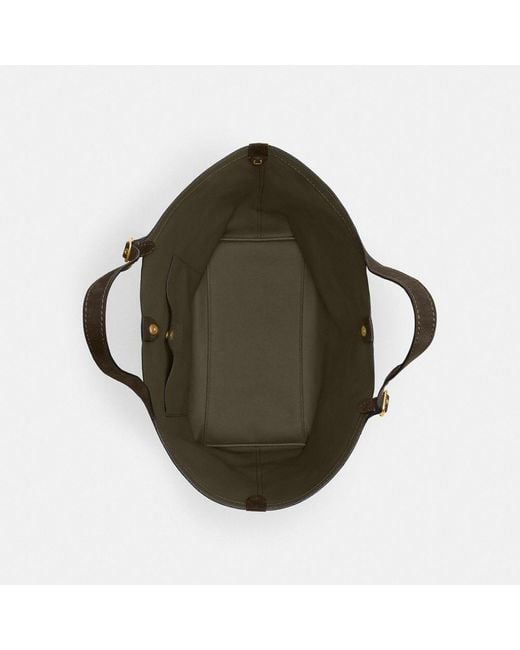 COACH Brown Gramercy Tote Bag