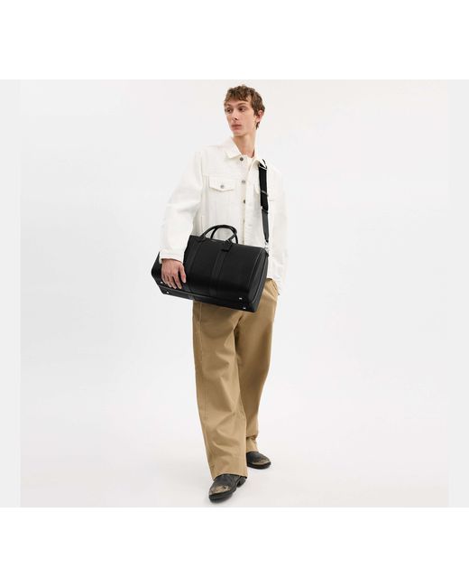 COACH Black Compass Bag 45