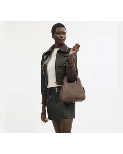 COACH Black Lana Shoulder Bag 23