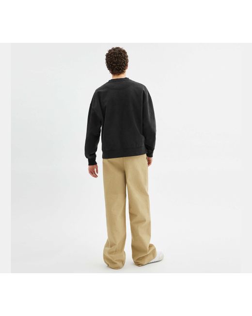 Sudadera con caballo y carruaje COACH de color Black
