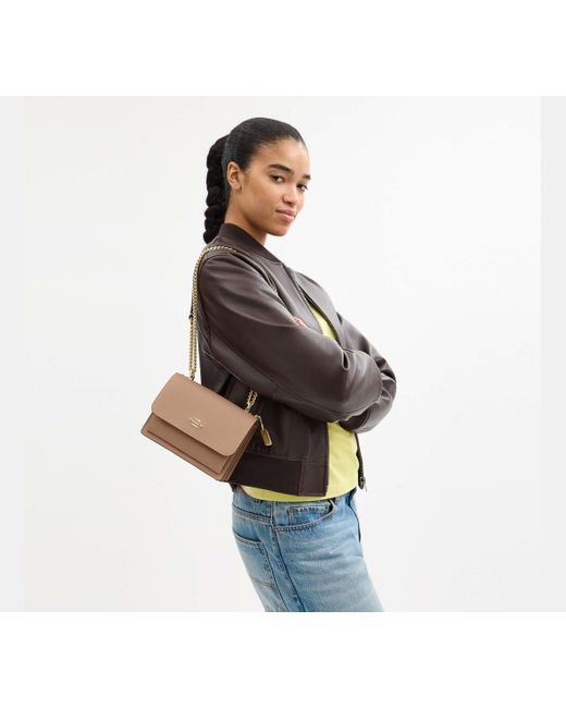 Mini Borsa A Tracolla Klare di COACH in Black