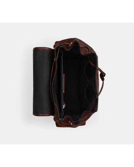 COACH Brown Sprint Backpack for men