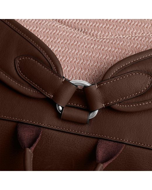 COACH Brown Hitch Backpack (Maple) Backpack Bags for men