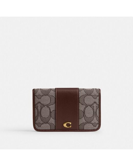 COACH Multicolor Essential Slim Card Case