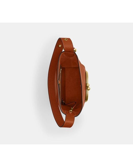 COACH Black Bleecker Bucket Bag With Kisslock